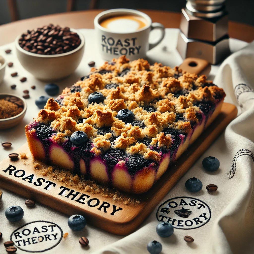 Blueberry Streusel Sensation Flavored Coffee Beans Single-Origin Small Farm Roast Theory