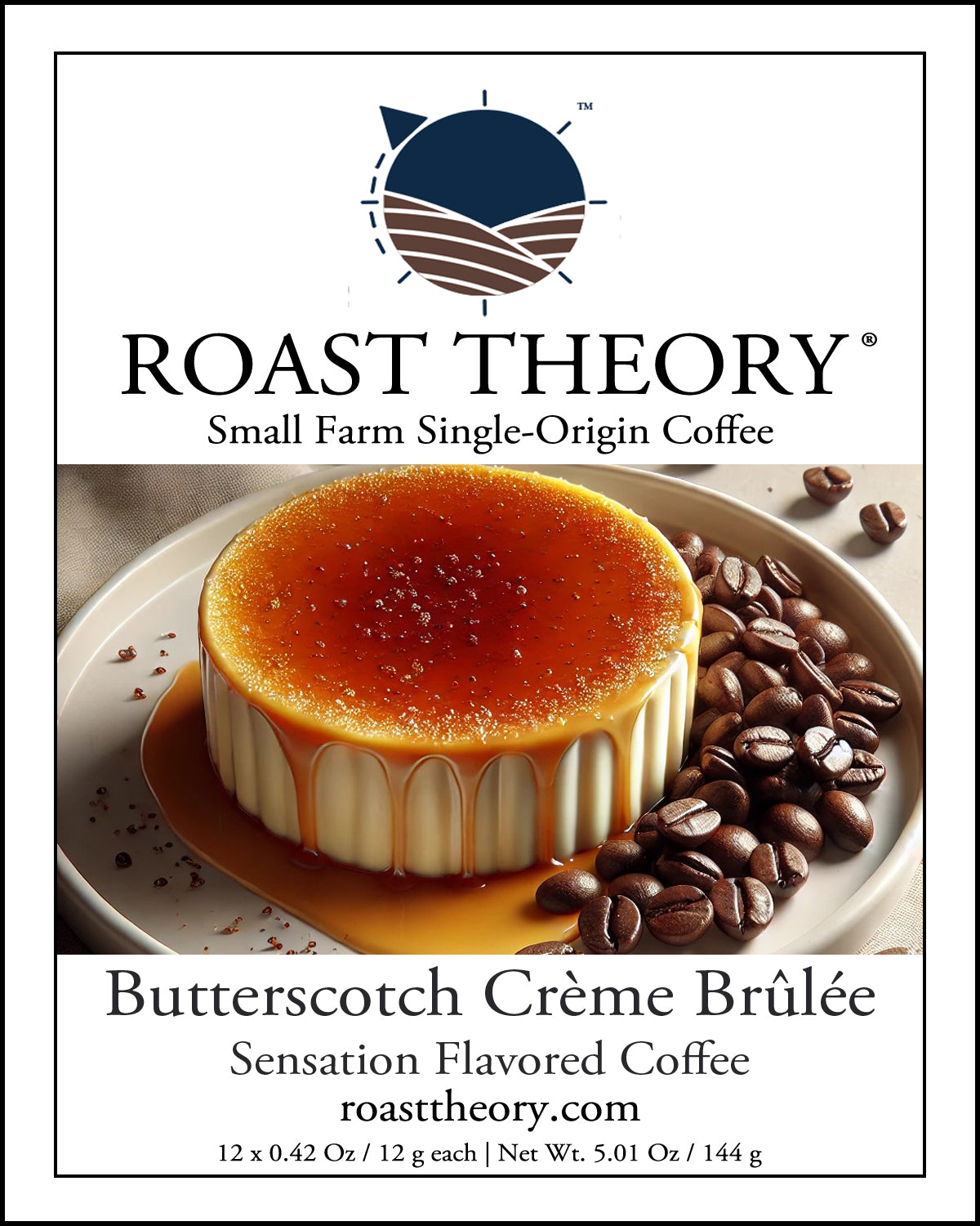 Butterscotch Creme Brulee Sensation Flavored Coffee Beans Roast Theory