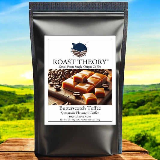 Butterscotch Toffee Sensation Flavored Coffee Beans Roast Theory