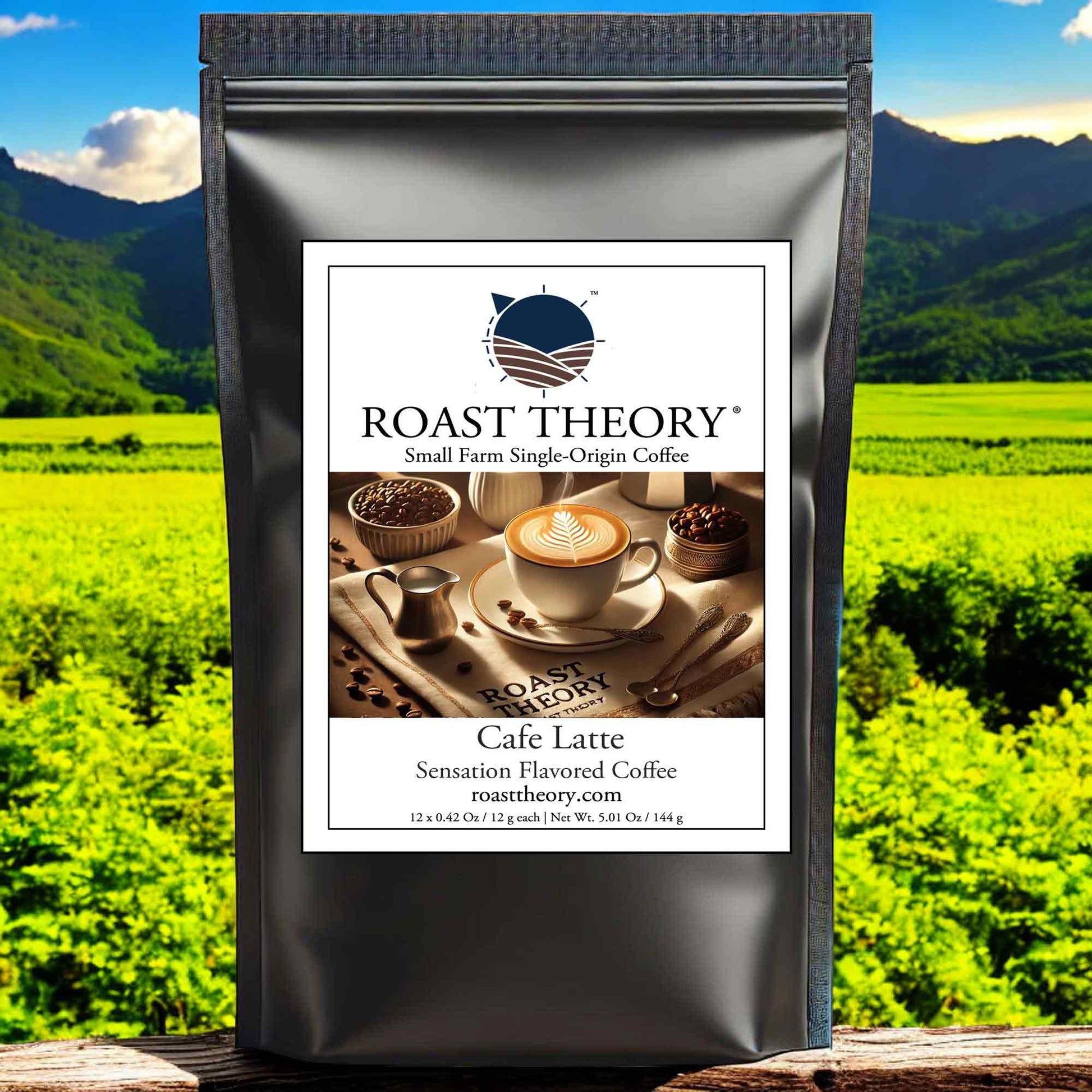 Cafe Latte Sensation Flavored Coffee Roast Theory Single-origin Small Farm