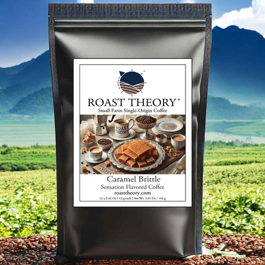 Caramel Brittle Sensation Flavored Coffee Beans Single-origin Small Farm Roast Theory