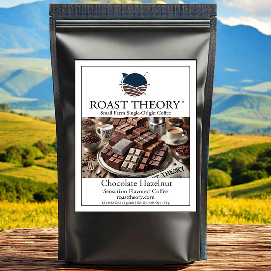 Chocolate Hazelnut Sensation Flavored Coffee Beans Single-origin Small Farm Roast Theory