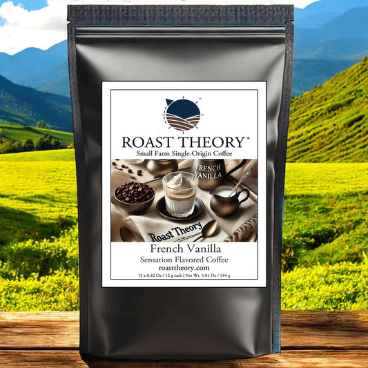 French Vanilla Sensation Flavored Coffee Beans Roast Theory Single-origin Small Farm