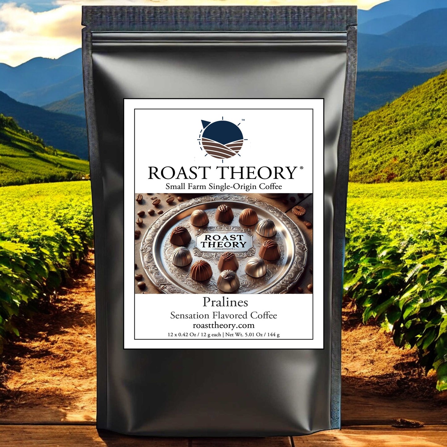 Pralines Sensation Flavored Coffee Beans Roast Theory Single-origin Small Farm