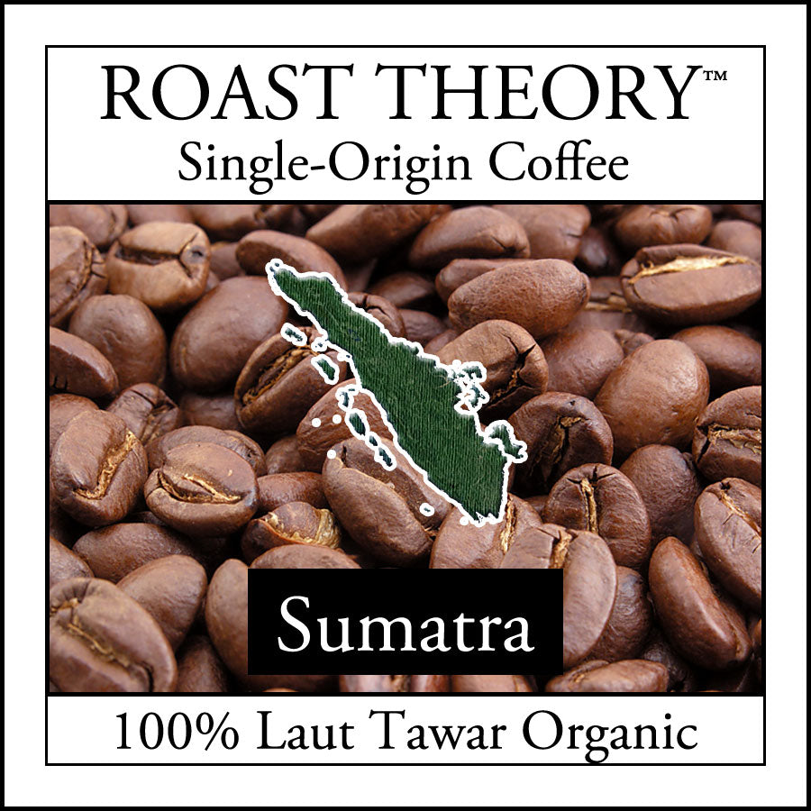 You'll love Sumatra 100% Laut Tawar Organic Coffee by ROAST THEORY available in light roast, medium roast and dark roast as whole bean or fresh ground.